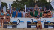 Gallay y Azaad, campeones de la etapa final del Circuito Argentino de Beach Volley