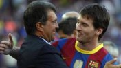 Laporta, nuevo Presidente del Barcelona, se ilusiona con la continuidad de Messi