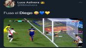 La milagrosa jugada en el área de Boca y los memes sobre Maradona