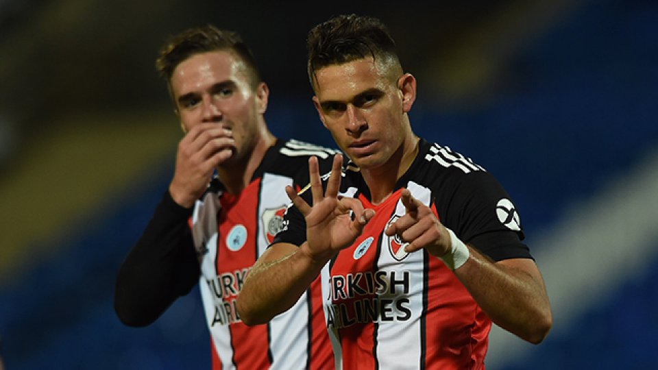 River no tuvo piedad y goleó en Mendoza.
