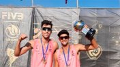 Beach Volley: El cerritense Azaad logró el título en Chile y Gallay, el subcampeonato