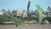 Se realizó una importante jornada de regatas para los kiters del Club Náutico Paraná