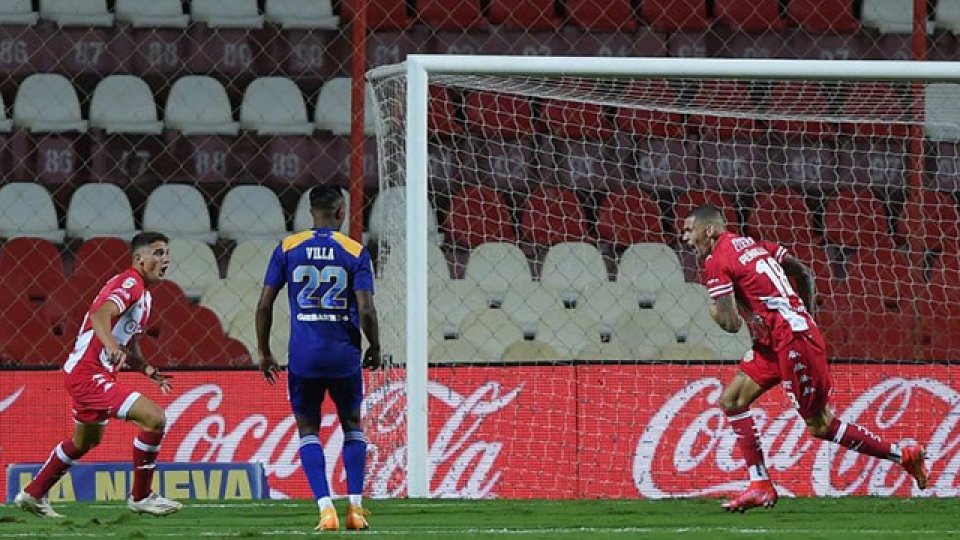 Peñailillo convirtió el único gol del encuentro en el segundo tiempo.