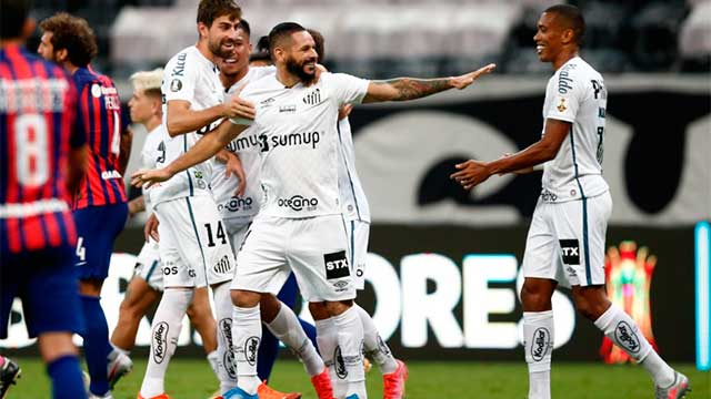 Santos integrará el grupo de Boca en la Copa Libertadores.