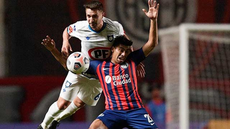 San Lorenzo sufrió una derrota en su debut en la Copa Sudamericana.