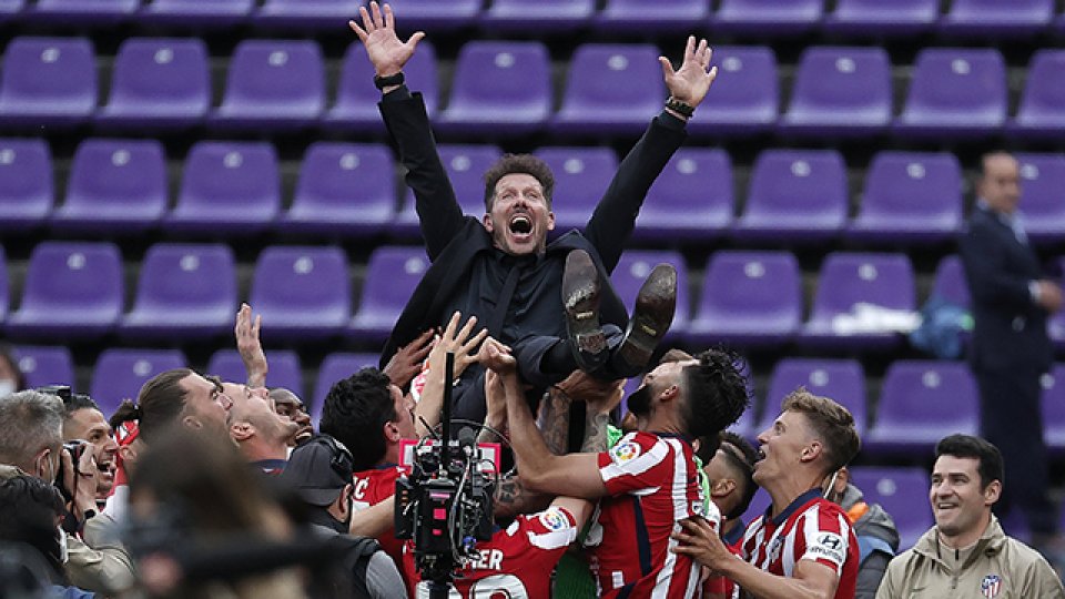 El Cholo habló tras la conquista de su segunda Liga de España como entrenador.
