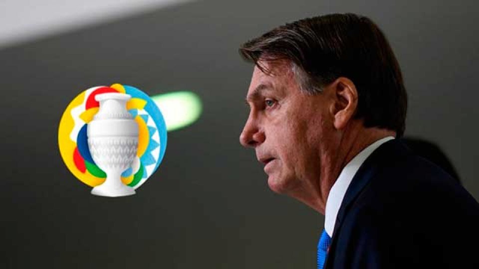 Bolsonaro confirmó a Brasil como sede de la Copa América.