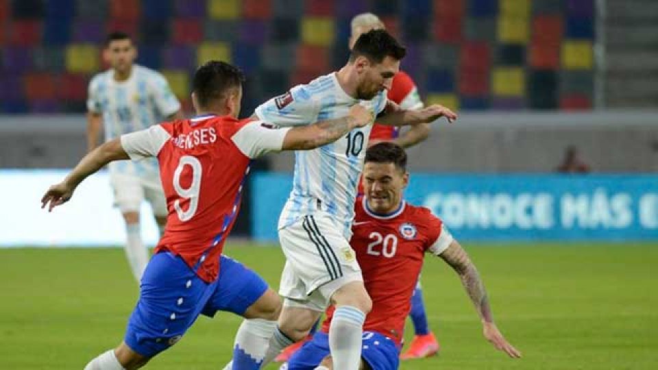 Argentina no pudo con Chile por las Eliminatorias.