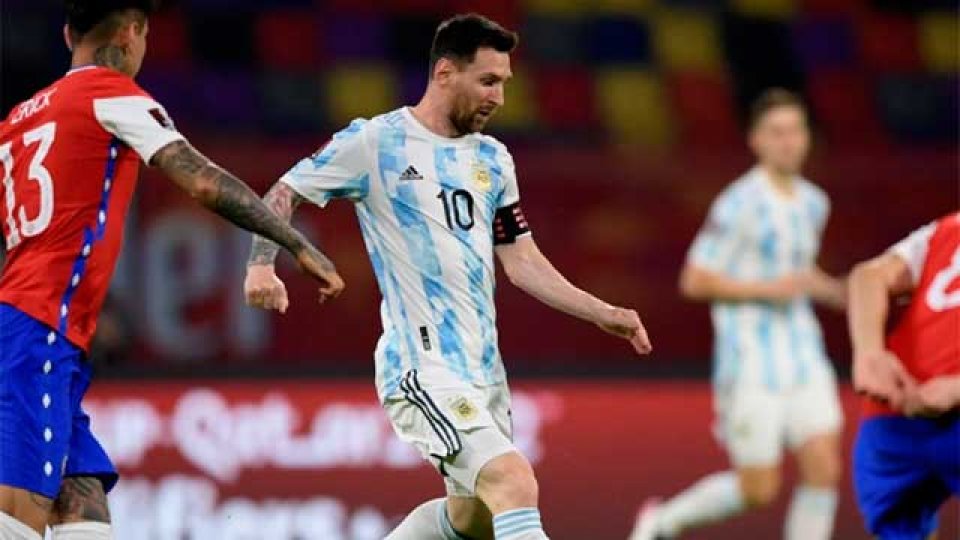 Argentina no pudo con Chile por las Eliminatorias.