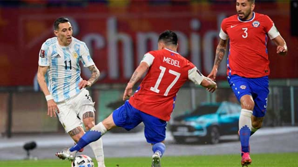 Argentina no pudo con Chile por las Eliminatorias.
