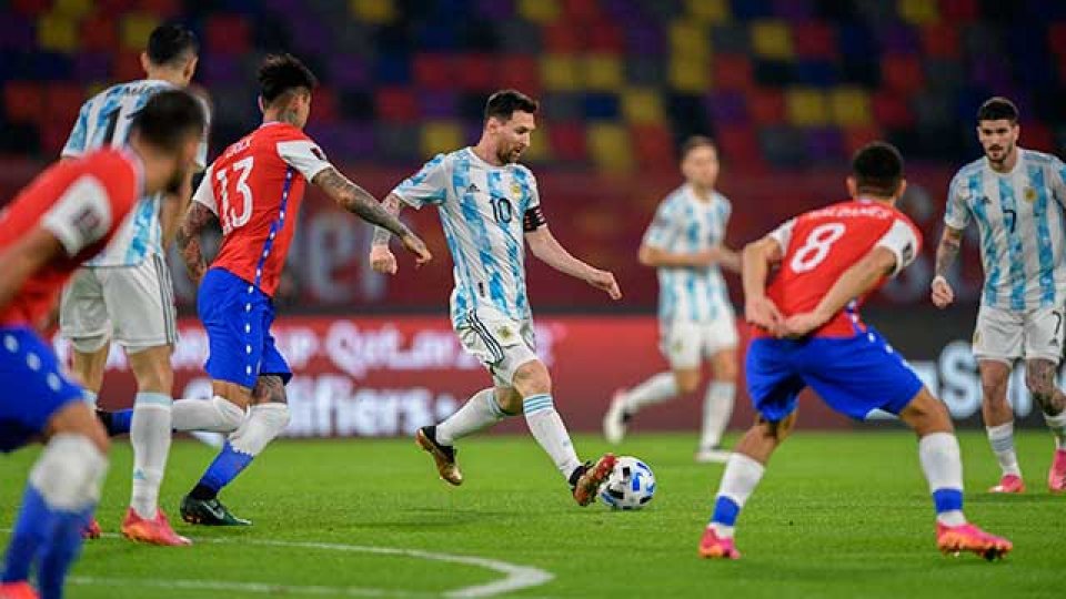 Argentina no pudo con Chile por las Eliminatorias.