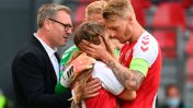 Viral: Jugadores de Dinamarca abrazaron a esposa de Eriksen tras perder el conocimiento