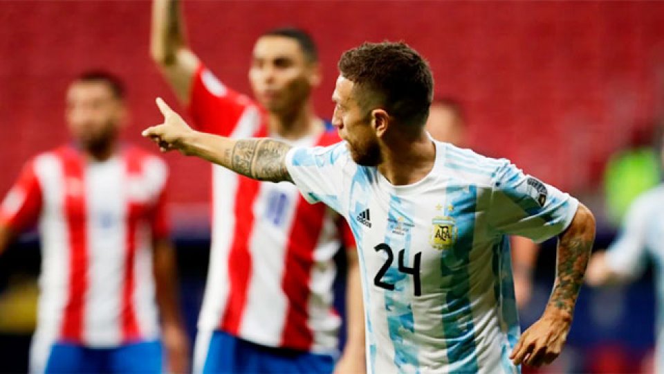 La Selección Argentina venció a Paraguay por la mínima y se clasificó.