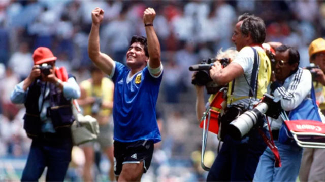 Argentina volvió a gritar el gol de Diego Maradona a los ingleses.