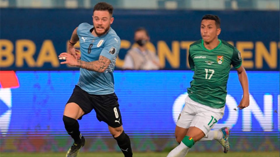 Uruguay le ganó a Bolivia y avanzó a cuartos de final en la Copa América.