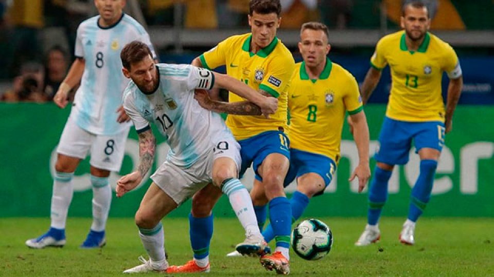 Argentina y Brasil solo se cruzarían en una hipotética final.