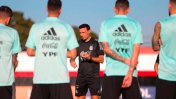 La Selección argentina se entrenó en Río: Lionel Scaloni espera por Cristian Romero