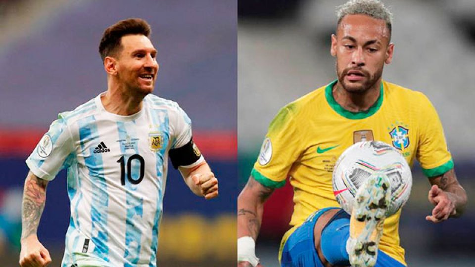Argentina y Brasil juegan una histórica final por la Copa América.