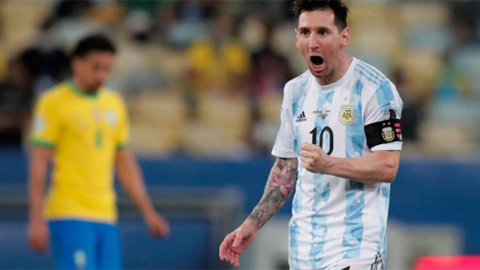 Lionel Messi consiguió su primer título con la Selección Argentina.