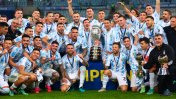 Alegría interminable: Los festejos en el vestuario de Argentina campeón de la Copa América
