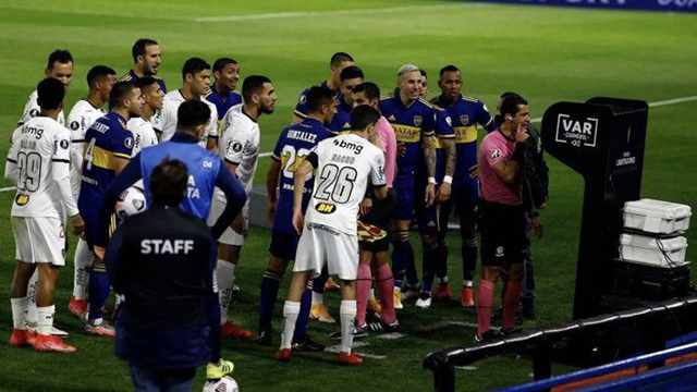14 integrantes de Boca declaran por los incidentes con Mineiro.