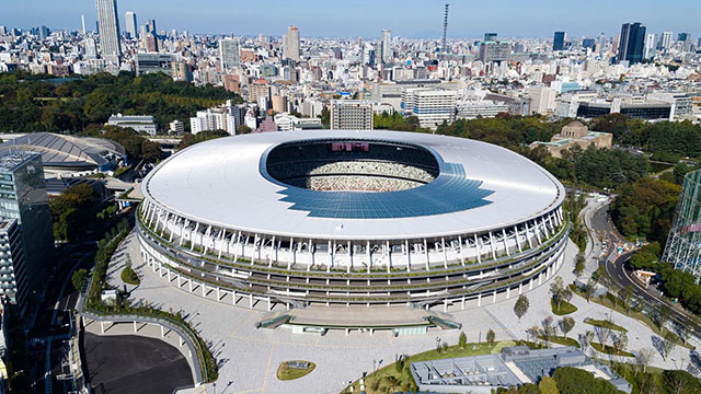 El Estadio Olímpico, escenario principal de Tokio 2020.