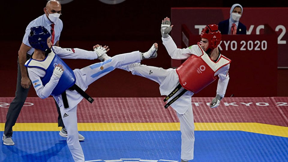 En Taekwondo, Lucas Guzman llegó hasta semifinales.