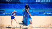 Juegos Olímpicos: El Beach Volley comenzó con derrotas para los entrerrianos Azaad y Gallay