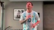 Video: Lionel Messi se atrevió a bailar cumbia con los atletas olímpicos argentinos