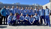 El seleccionado masculino de vóley llegó al país tras su histórico bronce en Tokio