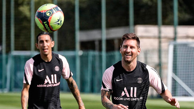 Di María jugará su último partido con Lionel Messi en el PSG.