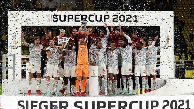 Los Rojos dominan la tabla de campeones del fútbol alemán con 35 titulos.
