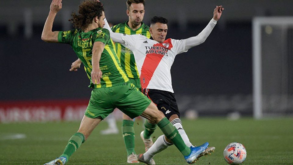 River se recuperó ante Aldosivi y quedó muy cerca de la punta. (Foto: Olé)
