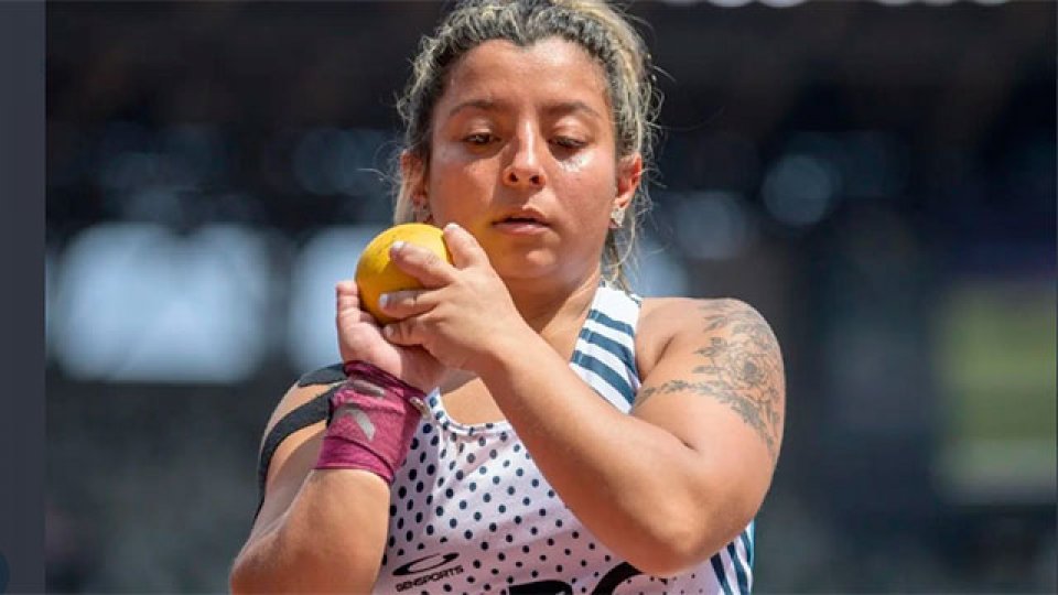 Antonella Ruiz Díaz logró la primera medalla para la Argentina.