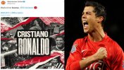 A través de sus redes, Manchester United le dio la bienvenida a Cristiano Ronaldo