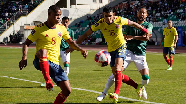 Bolivia y Colombia no pasaron del empate en la altura.