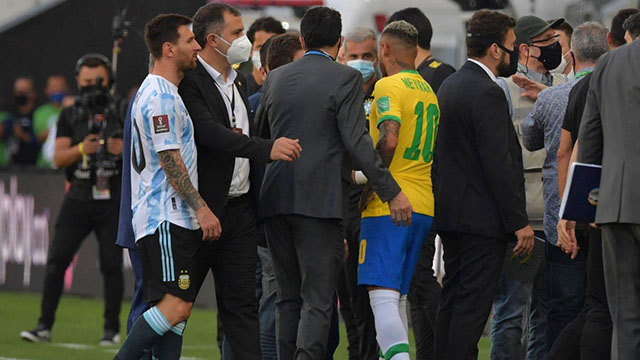 El partido suspendido entre Argentina y Brasil se completará.
