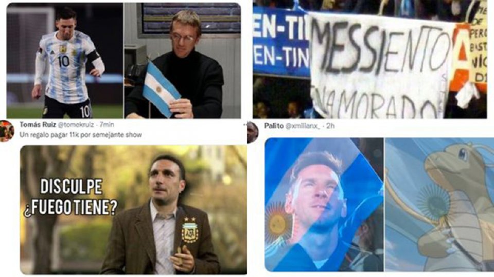 Los mejores memes de la goleada de Argentina.