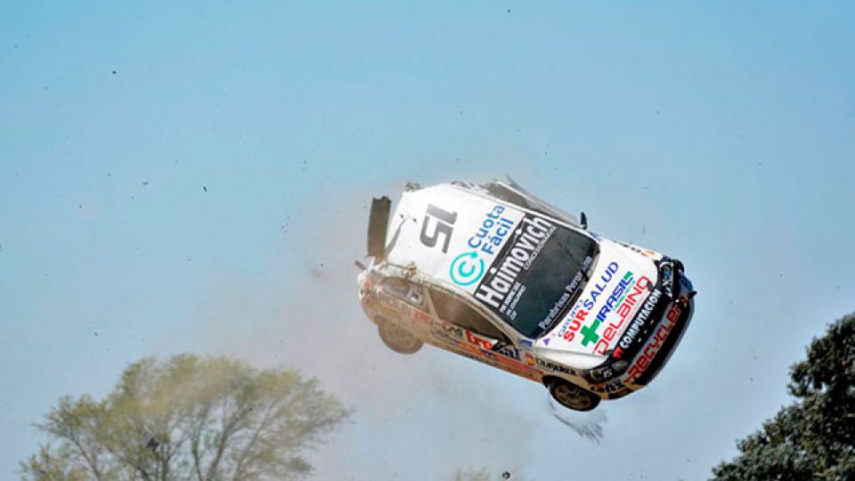 El piloto Miguel Ciaurro salió ileso. (Foto: Eldo Marozzi)