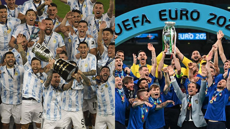 Argentina enfrentará a Italia en choque de campeones.