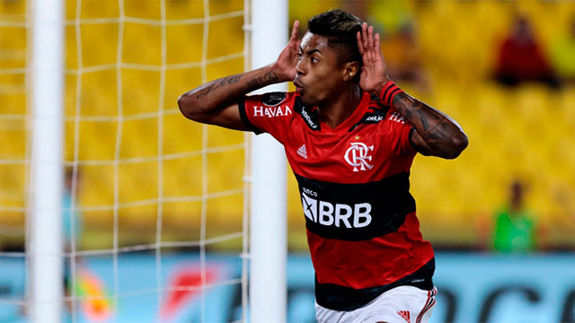 Flamengo derrotó a Barcelona en Ecuador y es finalista de la Copa Libertadores.