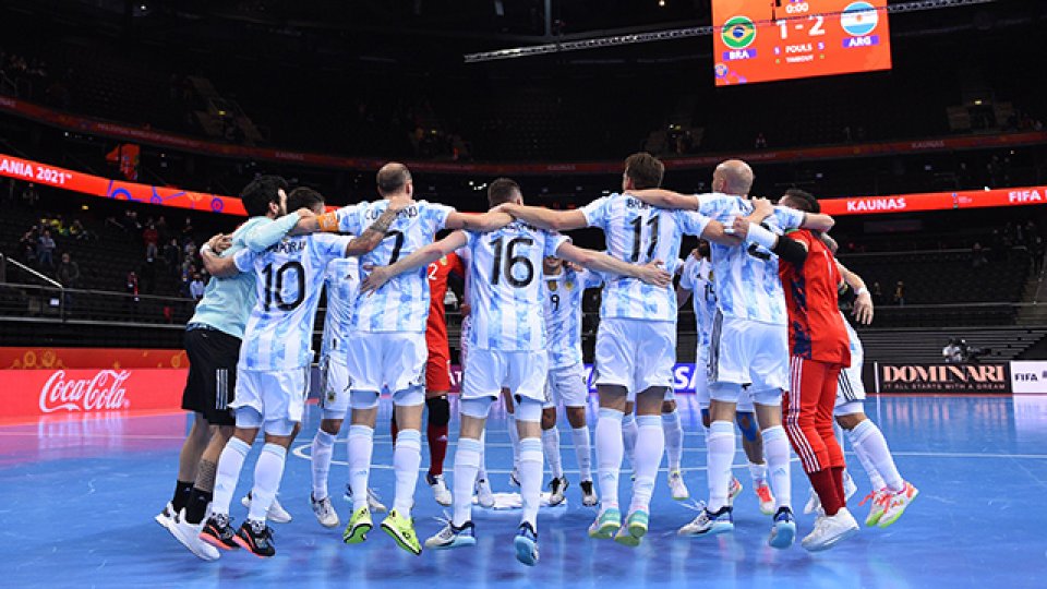 Argentina se metió otra vez en la final del Mundial de futsal.