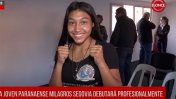 Boxeo: La paranaense Milagros Segovia debutará este viernes como profesional