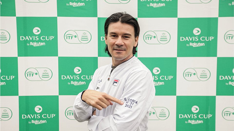 Coria reemplazará a Gaudio en la capitanía de la Copa Davis.