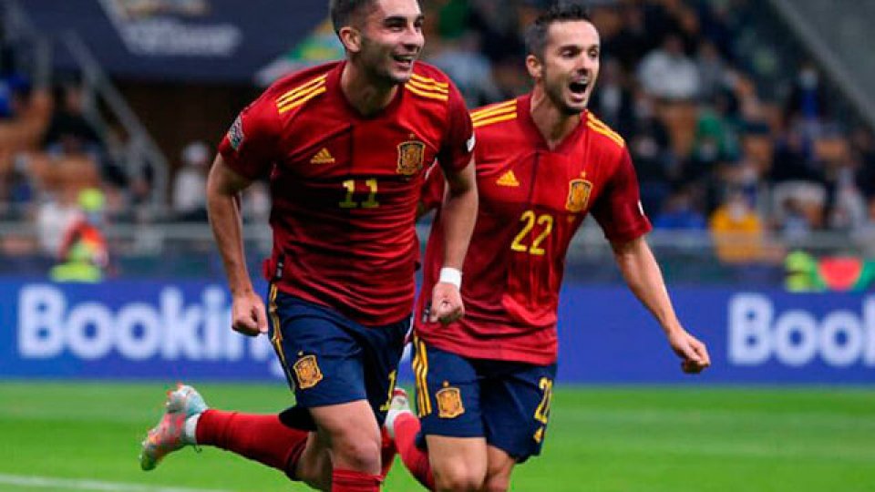 España derrotó a Italia y es finalista de la Nations League.
