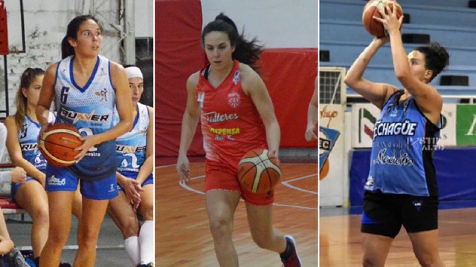 Los representantes de la Asociación Paranaense de Básquet Femenino.