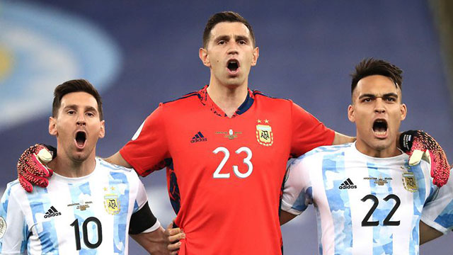Dibu Martínez habló del gran momento de la Selección Argentina.
