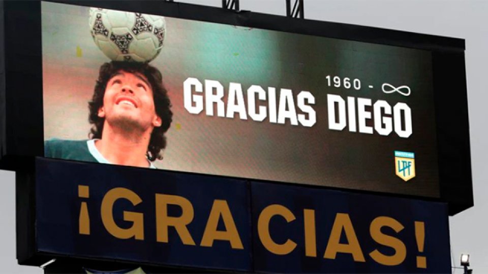 Se viene el homenaje a Diego en todas las canchas.