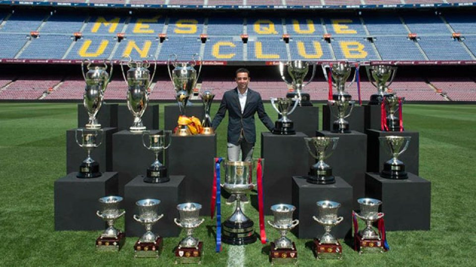Xavi y su mensaje a los hinchas de Barcelona: "La historia continúa".