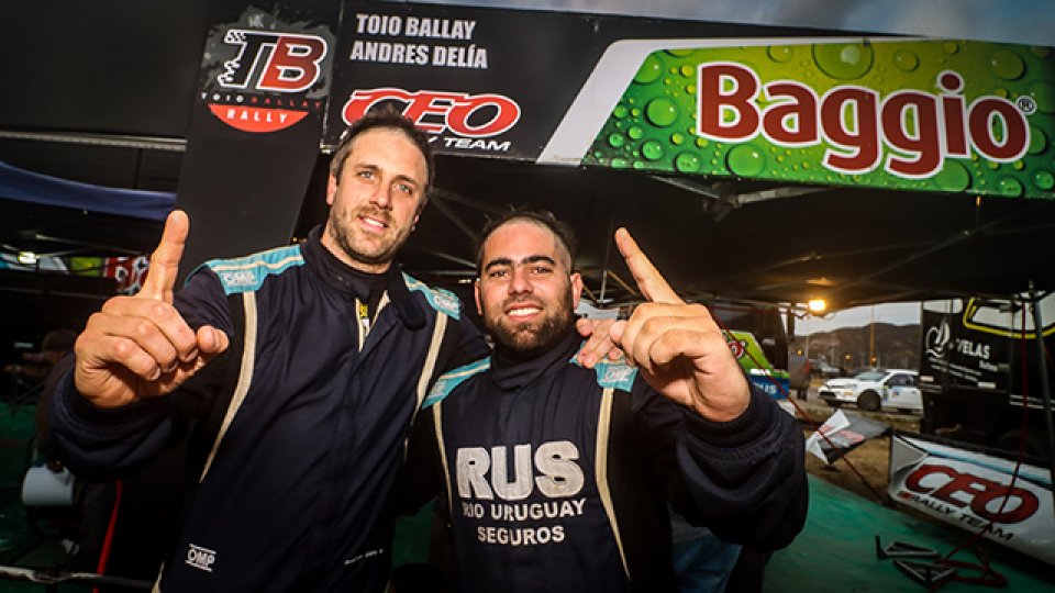 Ballay, el primer campeón argentino de rally 2021.